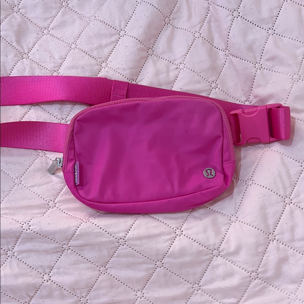 Lululemon Vibrant Pink Crossbody Bag